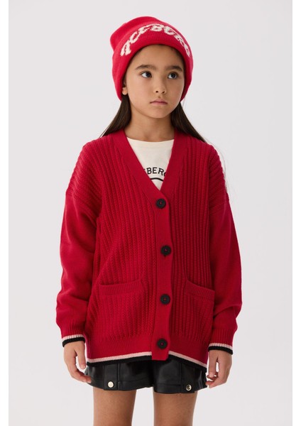 Bg Store Kız Çocuk Kırmızı Hırka fiyatları