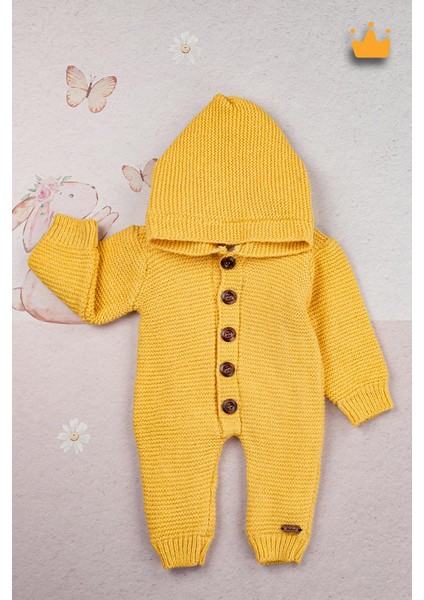 Babyhola Triko Içi Welsoft Kız-Erkek Bebek Tulum 2809