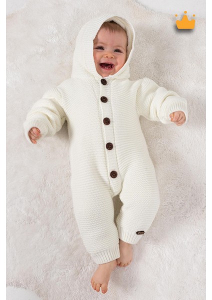 Babyhola Triko Içi Welsoft Kız-Erkek Bebek Tulum 2809