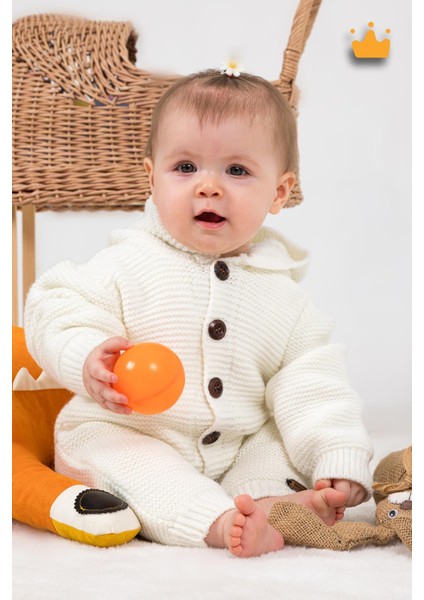Babyhola Triko Içi Welsoft Kız-Erkek Bebek Tulum 2809