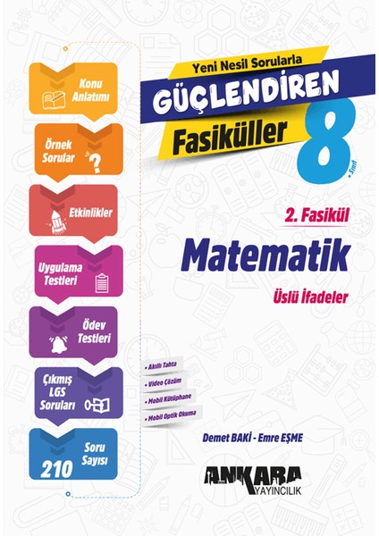 8. Sınıf Matematik Güçlendiren 2. Fasikül