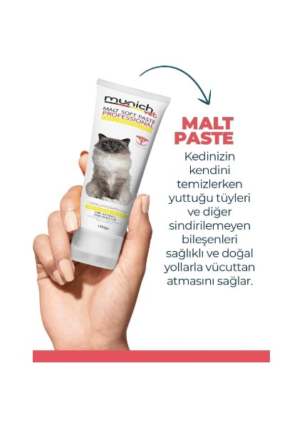 3’lü Kedi Seti Tüy Sağlığı DAmlASI(100ml) Malt PASTA(100gr) Multi Vitamin PASTA(100gr) fiyatları