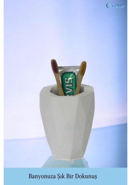 Diş Fırçalığı Diş Fırçalık Diş Fırçası Standı Diş Fırçası Tutucu Siyah Model 19 indirimleri