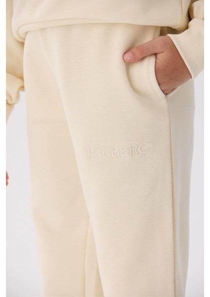 Bg Store Kız Çocuk Bej Eşofman Altı