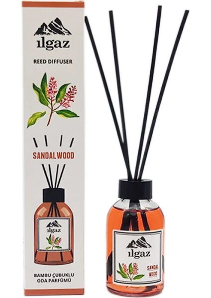 2 x 1 Sandal + Okyanus Oda Kokusu 110 ml Sandal + Ocean Bambu Çubuklu Oda Kokusu Ortam Kokusu