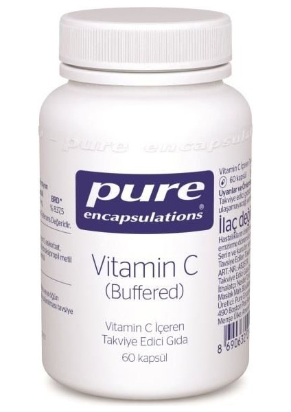 Vitamin C Buf Btl 60 Kapsül