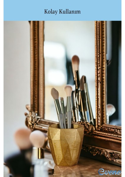 Makyaj Organizeri Makyaj Fırçalığı Makyaj Organizer Düzenleyici Siyah Renk Model 2 modelleri