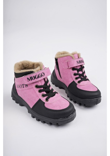 Trudy Garantili Soğuğa Dayanıklı Kürklü Cırtlı ve Bağcıklı Çocuk Bot fiyatları