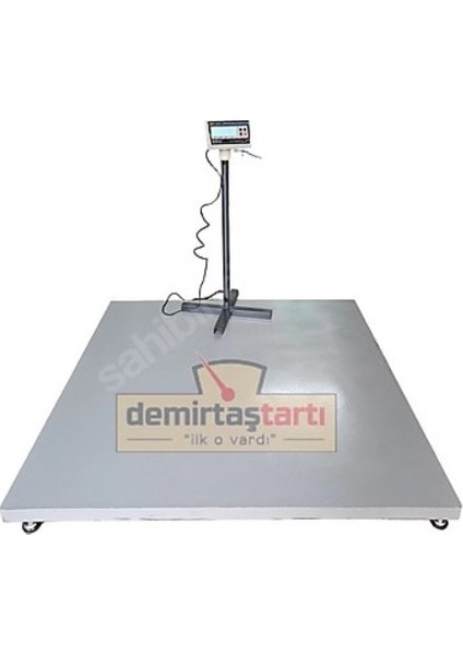 Demirtaş Tartı 3 Ton 150X150 cm Akülü Şarjlı Platform Baskül 3yıl Garanti