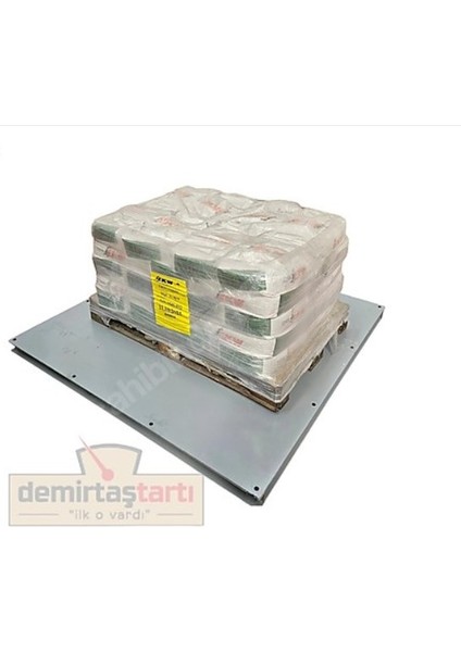 Demirtaş Tartı 3 Ton 150X150 cm Akülü Şarjlı Platform Baskül 3yıl Garanti