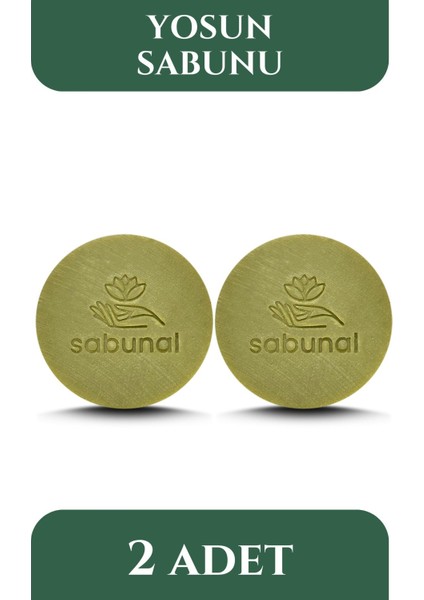 Yosun Sabunu Bergamot Yağlı Spirulina Sabun 100 gr x 2 Adet