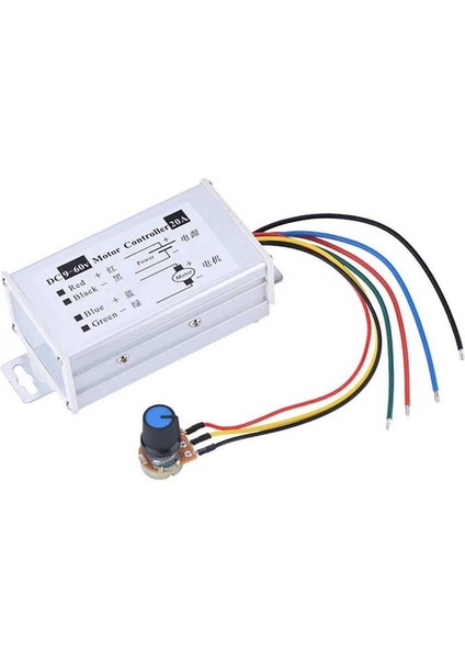 Dc 9-60V 20A Pwm Motor Sürücü Hız Kontrol Devresi