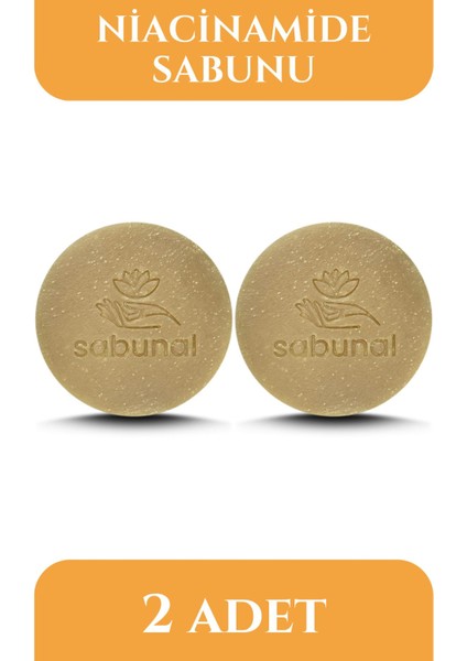 Niacinamide Sabunu 2 Adet - Aydınlatıcı, Siyah Nokta ve Akne Sabunu