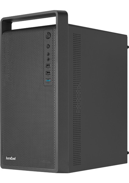 AE-CS109S350 CS-109 350W 1x120mm FRGB USB 3.0 Micro ATX-Mini ITX Siyah Kasa