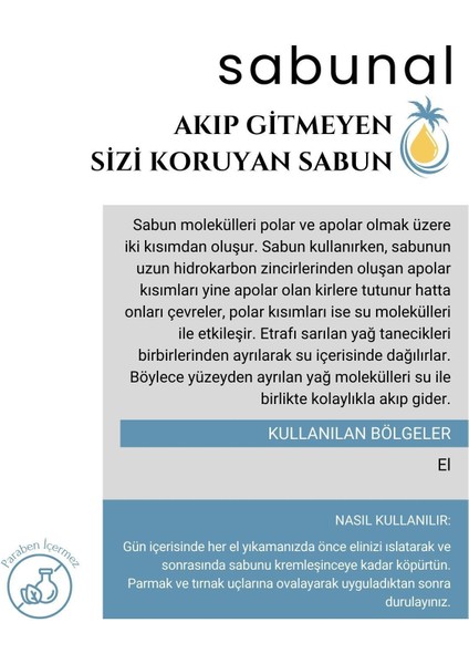 El Sabunu Yüksek Nem ve Temizlik Sağlayan Yağ Karışımlı Doğal Sabun 100 gr