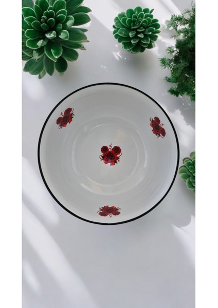 Emaye Hamur Legeni Salata Köfte Kısır Karıştırma Kabı Derin Tabak 40 cm fiyatları