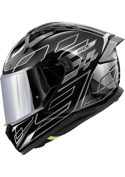 Gıvı 50.9 Assault Siyah-Tıtanıum-Gri Kask