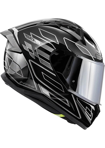 Gıvı 50.9 Assault Siyah-Tıtanıum-Gri Kask