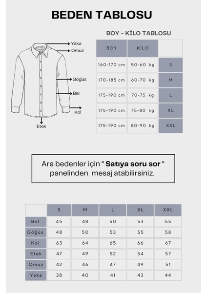 Bay Efendi Erkek Klasik Slim Fit Saten Gömlek