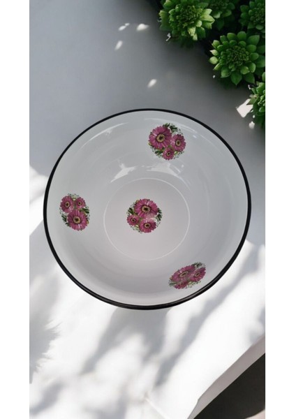 Emaye Hamur Legeni Salata Köfte Kısır Karıştırma Kabı Derin Tabak 32 cm fiyatları