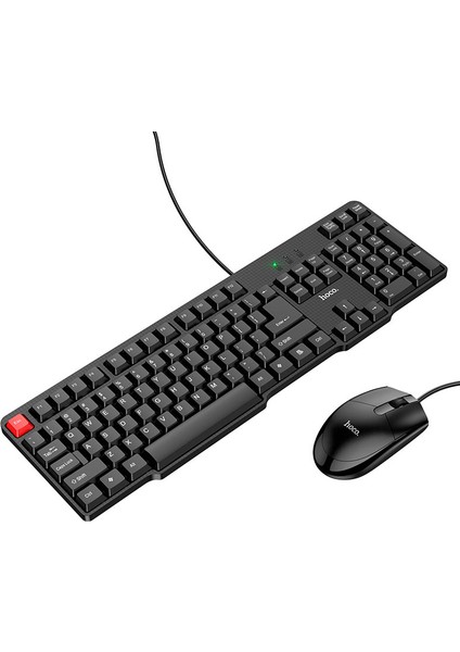 GM16 Kablolu Klavye ve Mouse Set Türkçe Siyah - Premium Product