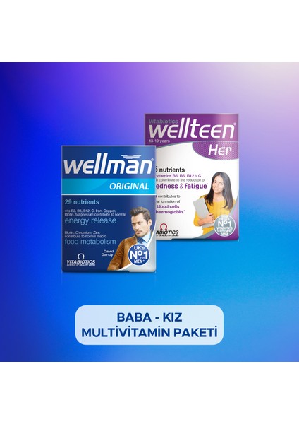 + Wellteen Her Baba-Kız Multivitamin