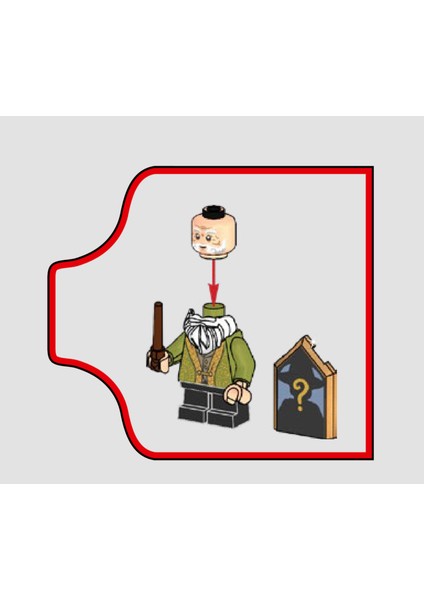 Harry Potter Mikro Yapılar - (Day 19) - Professor Flitwick And 1 Random Collectible Portrait