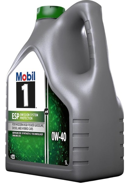 Mobil 1 Esp X4 0W40 Motor Yağı 5 L Üt:2024