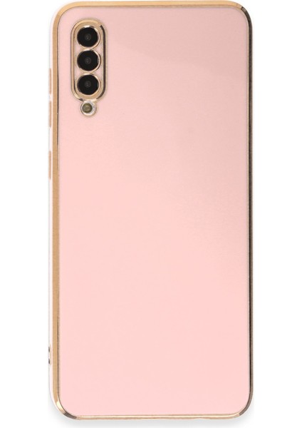 Samsung Galaxy A30S Kılıf Volet Silikon - Pembe 13