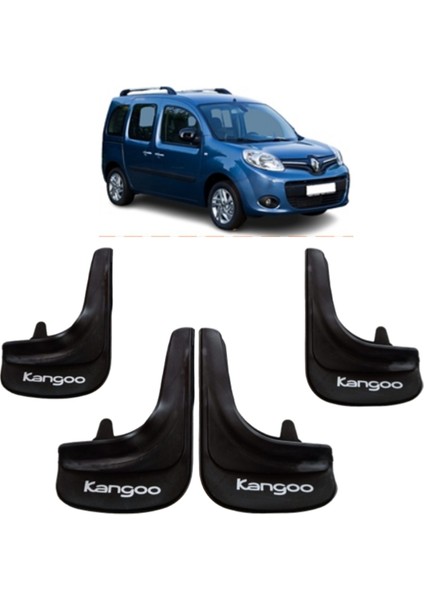 Renault Kangoo Kangoo Yazılı 4'Lü Tozluk Çamurluk Paçalık