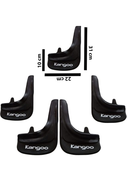 Renault Kangoo Kangoo Yazılı 4'Lü Tozluk Çamurluk Paçalık fiyatları