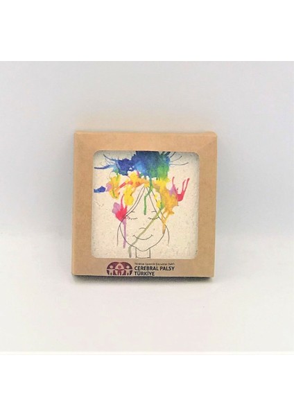 Taş Bardak Altlığı Gülümseyiş