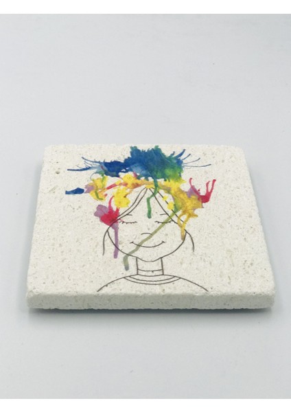 Taş Bardak Altlığı Gülümseyiş fiyatları