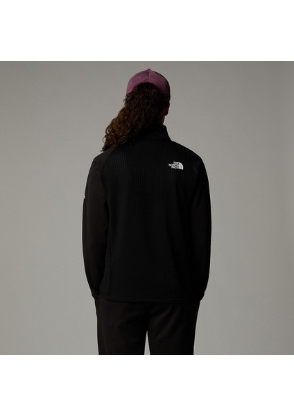 The North Face Mountain Athletics Fleece 1/ Kadın Siyah Kapüşonlu Sweatshirt