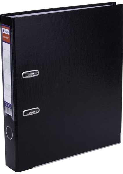 Siyah Dar Büro Klasörü 30 Adet (1 Koli)