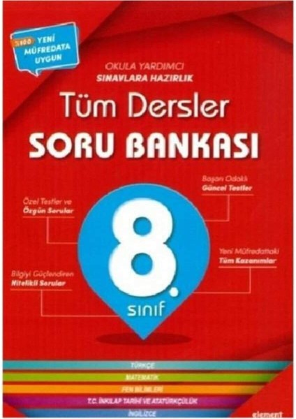 8. Sınıf Tüm Dersler Soru Bankası