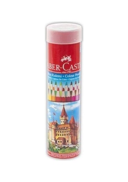 Faber Castell Kuru Boya Metal Tüpte 24'lü