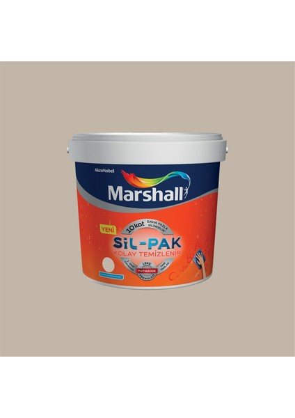 Derin Vadi 7,5 Litre Sil-Pak Kolay Temizlenir Silinebilir Su Bazlı İç Cephe Boyası (MARSHALL.5253984)