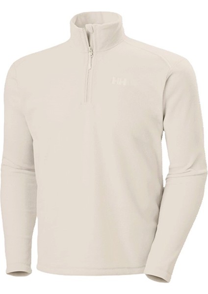 Light Half Zip Erkek Gri Sweatshirt