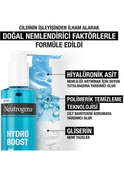 Hydro Boost Temizleme Jeli 200 ml