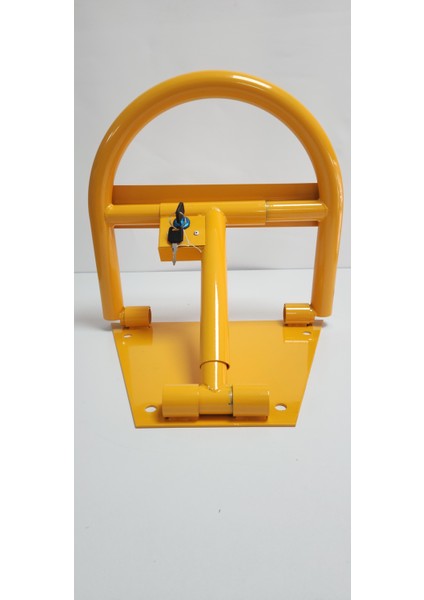 Oval Çelik Kilitli Otopark Bariyeri | Yatar U Tip Park Demiri fiyatları