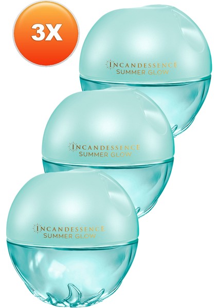 Incandessence Summer Glow Kadın Parfüm EDP Üçlü Set 50 ml fiyatları