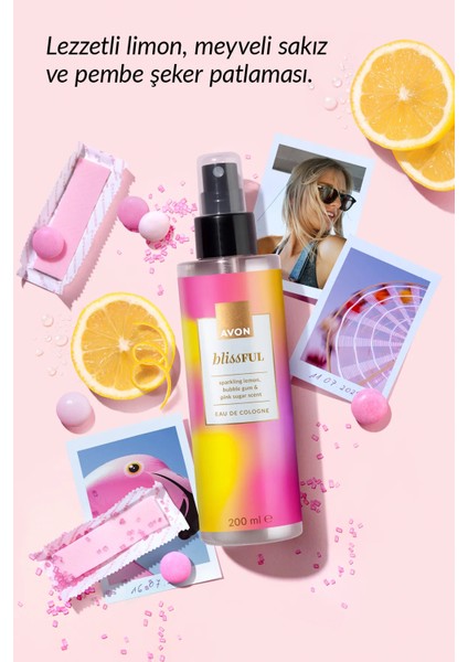 Blissful Kolonya Edc 200 Ml. Üçlü Set