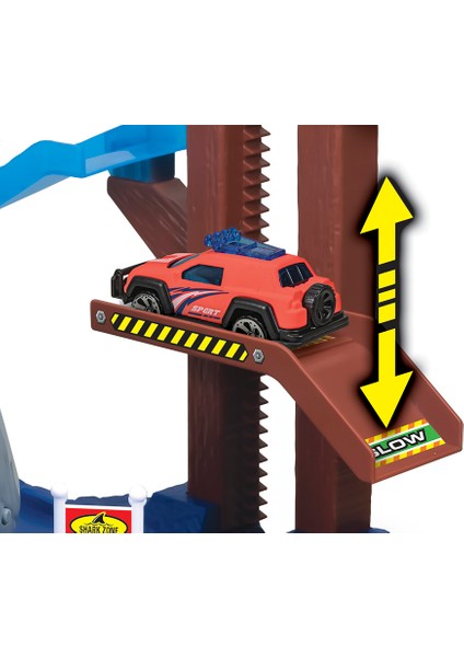 - Shark Attack Playset With Change Colour Car
