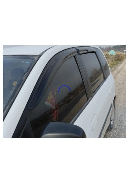 Hyundaı Matrıx Tüm Modellerine Özel 4'Lü Mügen Tip Cam Rüzgarlığı