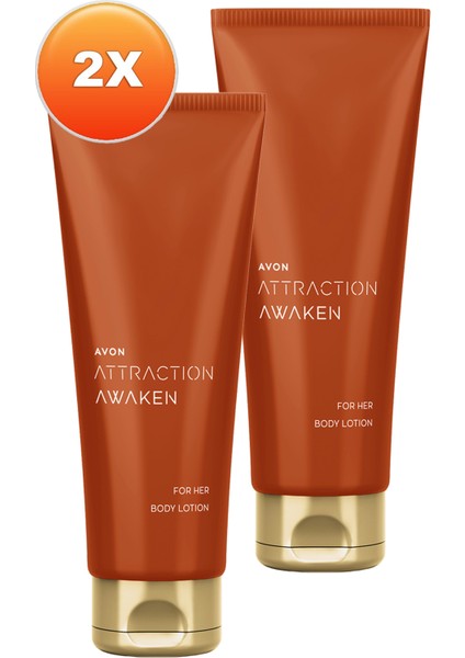 Attraction Awaken Kadın Vücut Losyonu 125 ml. Ikili Set fiyatları