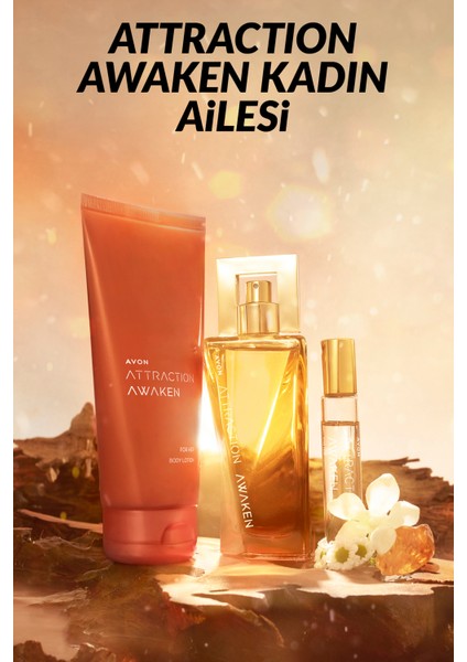 Attraction Awaken Kadın Vücut Losyonu 125 ml. Ikili Set indirimleri