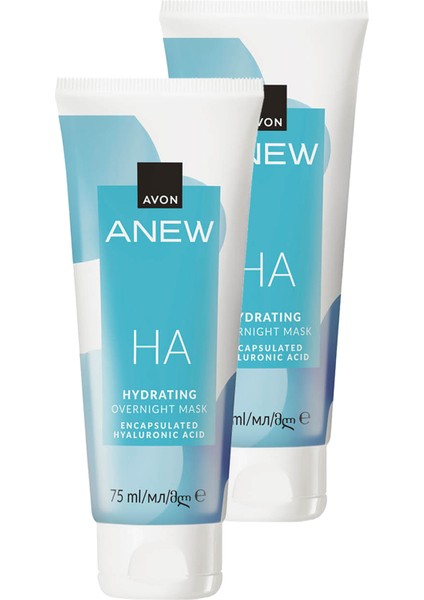 Anew Hyalüronik Asit İçeren Gece Maskesi İkili Set 75 ml