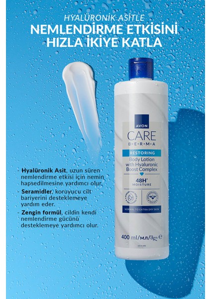 Care Derma Restoring Hyaluronic Boost Vücut Losyonu ve El Krem Paketi