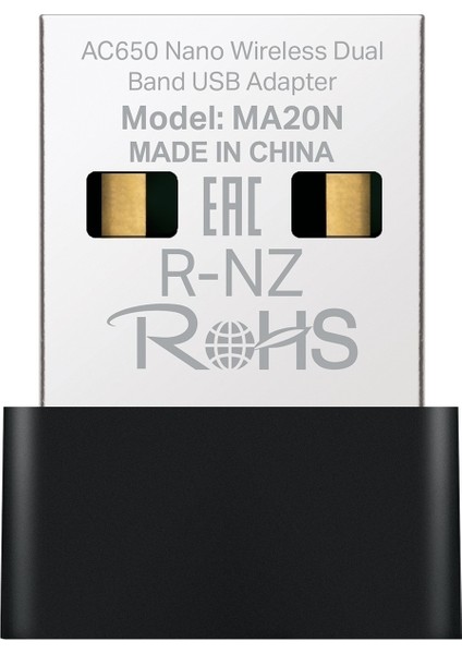 MA20N, AC650 Mbps Kablosuz Dual-Band Nano USB Adaptör